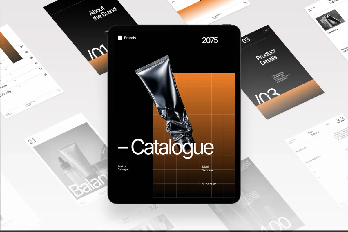 Greega — Skincare Catalog Template (Word & PDF)