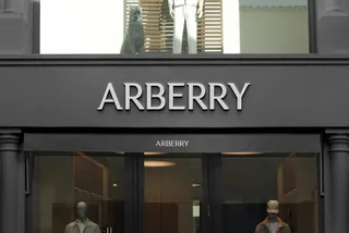 Boutique Facade Sign Mockup