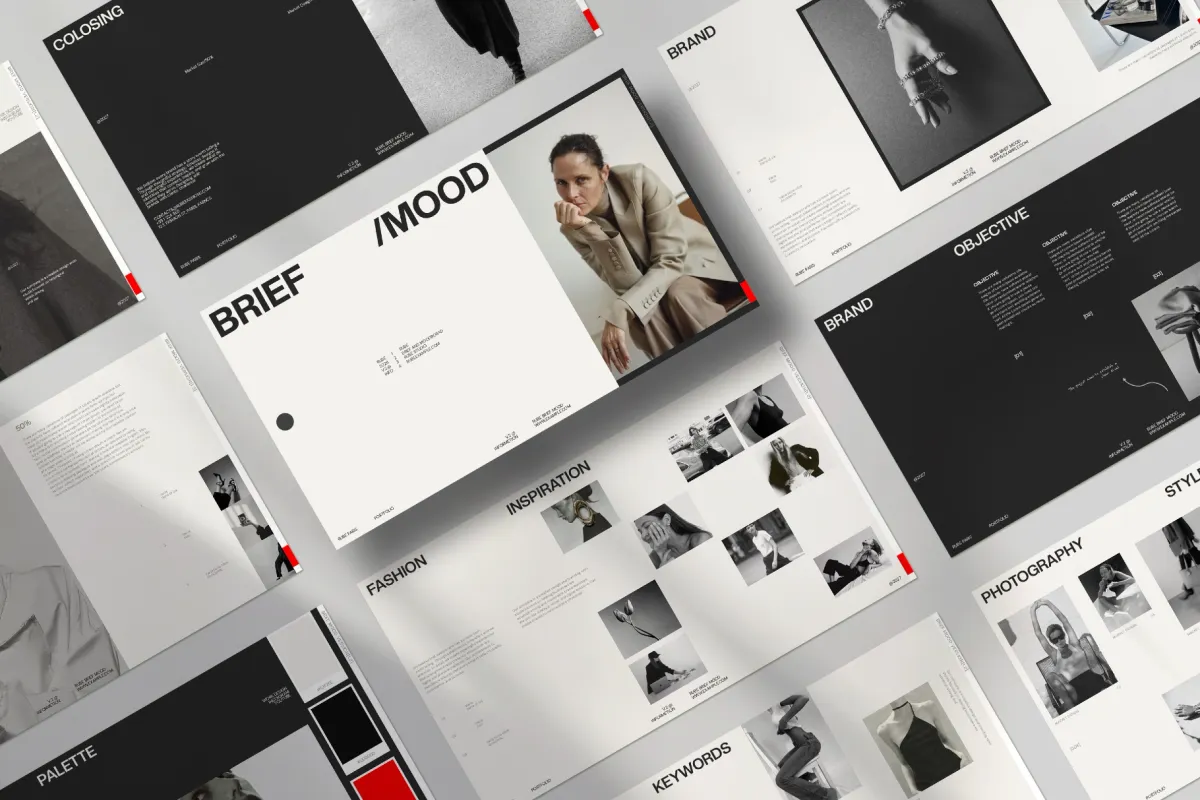RUBE - Fashion Brief Presentation Template