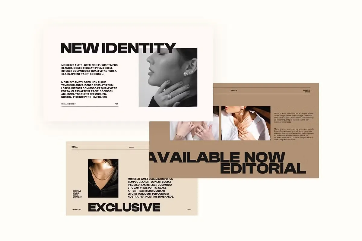 Creative Brand Strategy Keynote Presentation