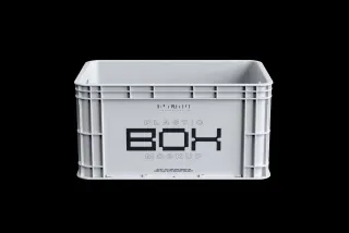 Storage Plastic Box Mockup