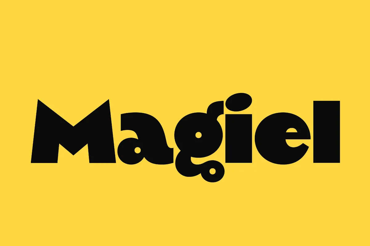 Magiel - Bold Cartoon Font