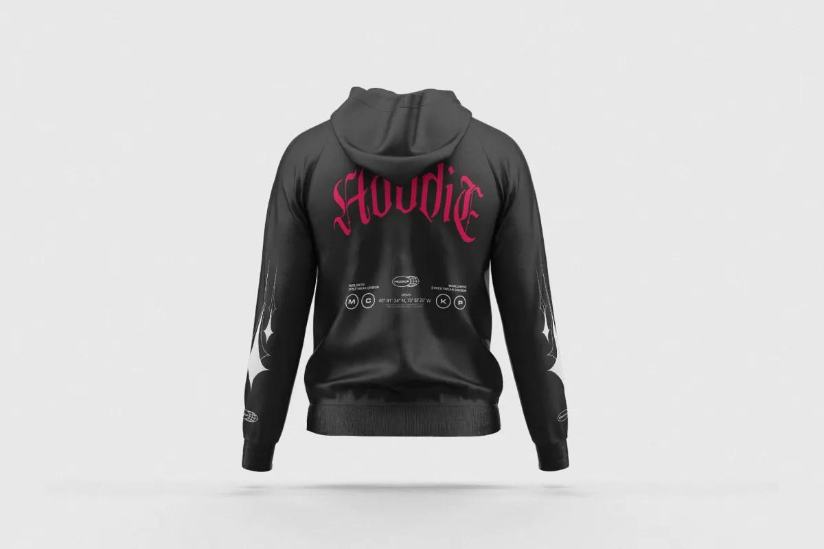 Streetwear Hoodie Mockup