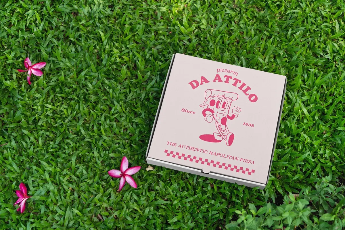 Pizza Box Mockups Set