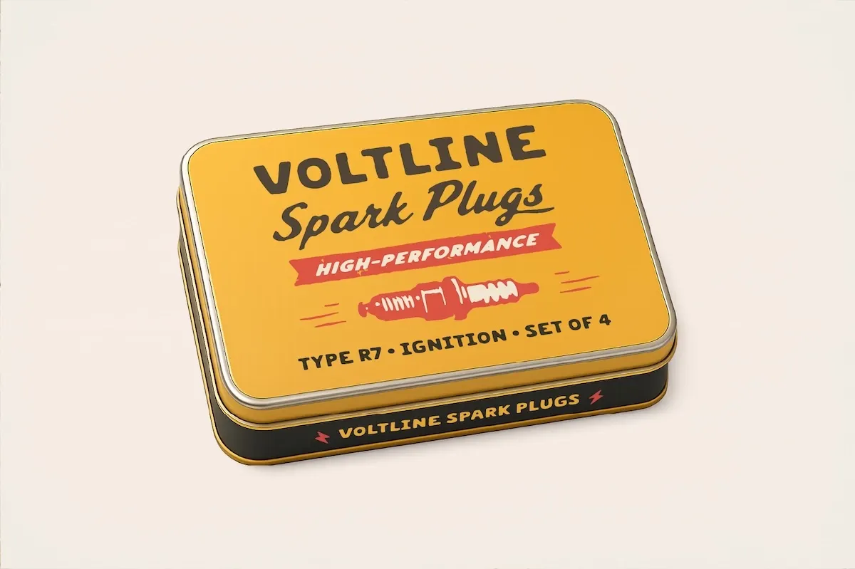 Gearline Motors - Vintage Garage Font Family