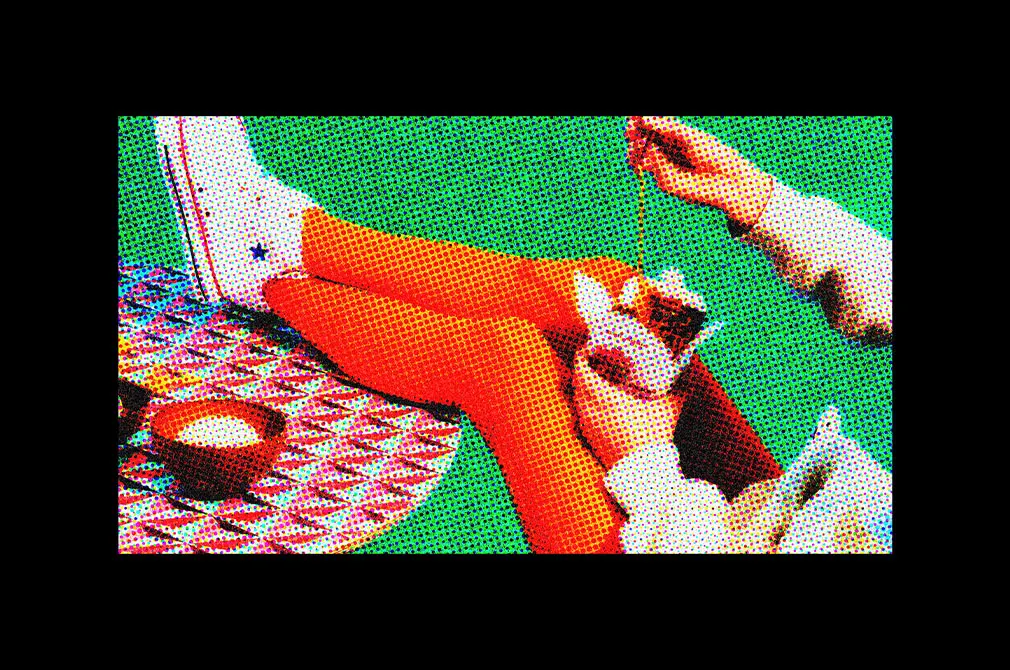 Comic Halftone Photo Effect