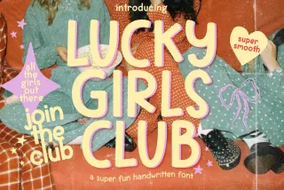 Lucky Girls Club Handwritten Sans