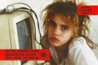 Retro Zine Photo Effect