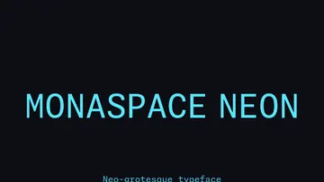 Monaspace Neon Font Family