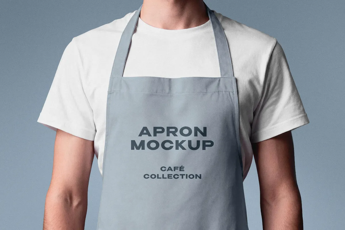 Cotton Apron Mockup