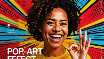 Colorful Pop-Art Photo Effect