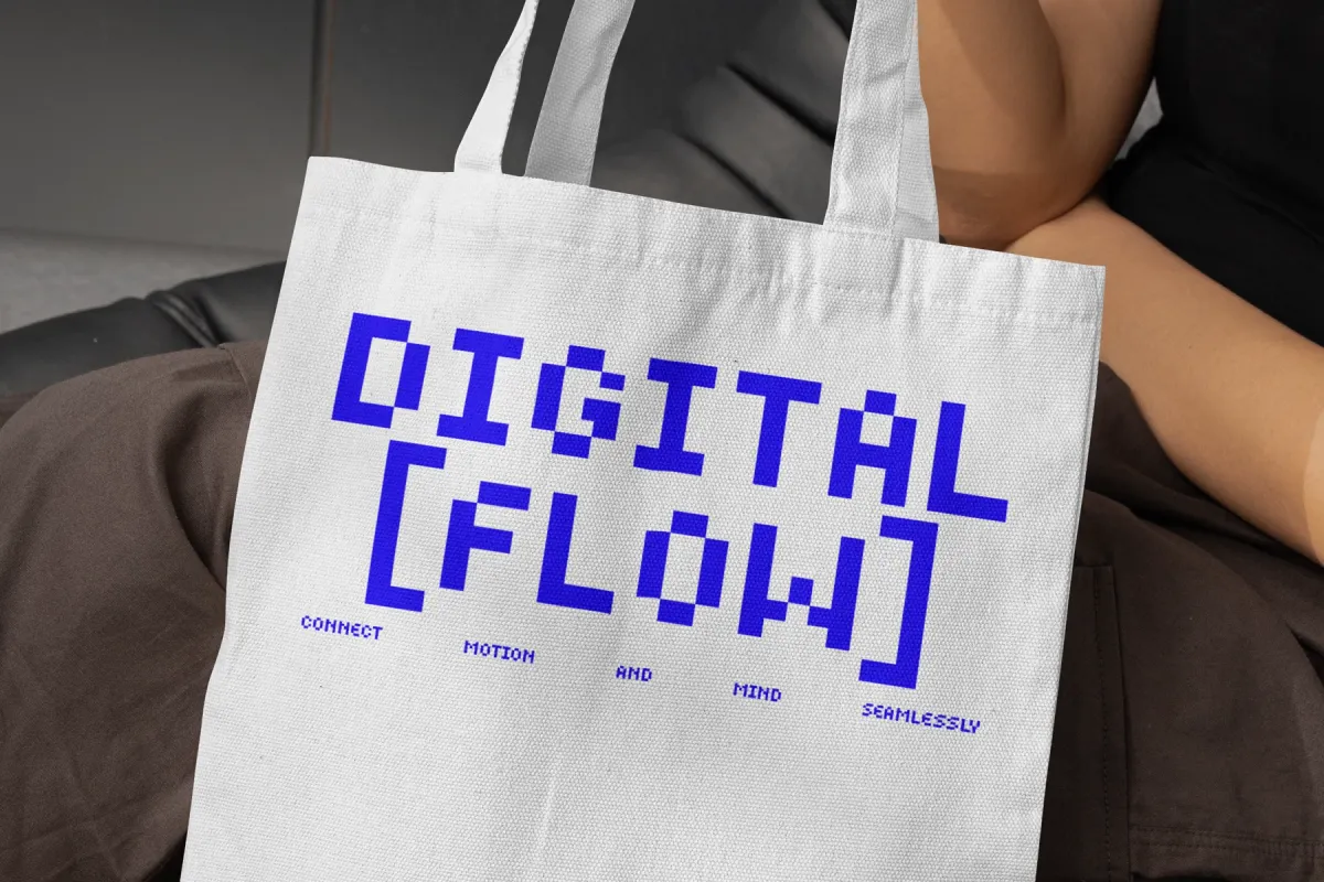 Gridbit - Digital Pixel Font