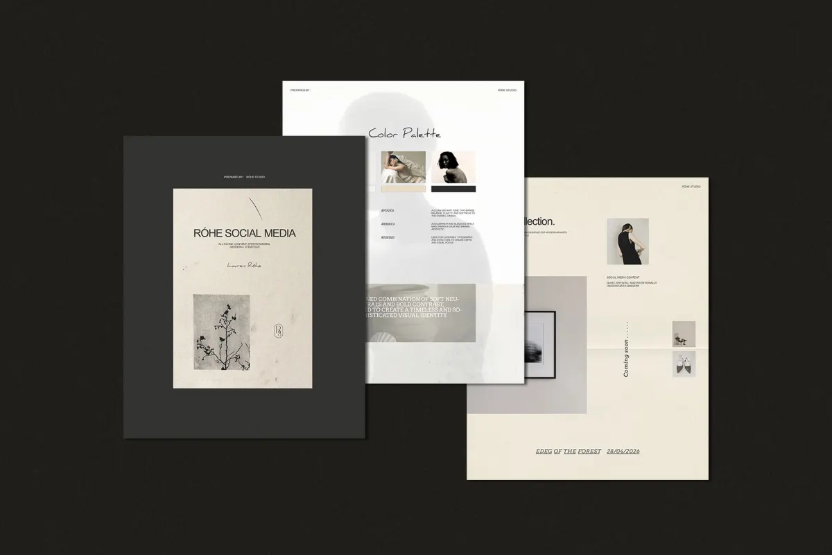Róhe | Luxury Fashion Social Media Template