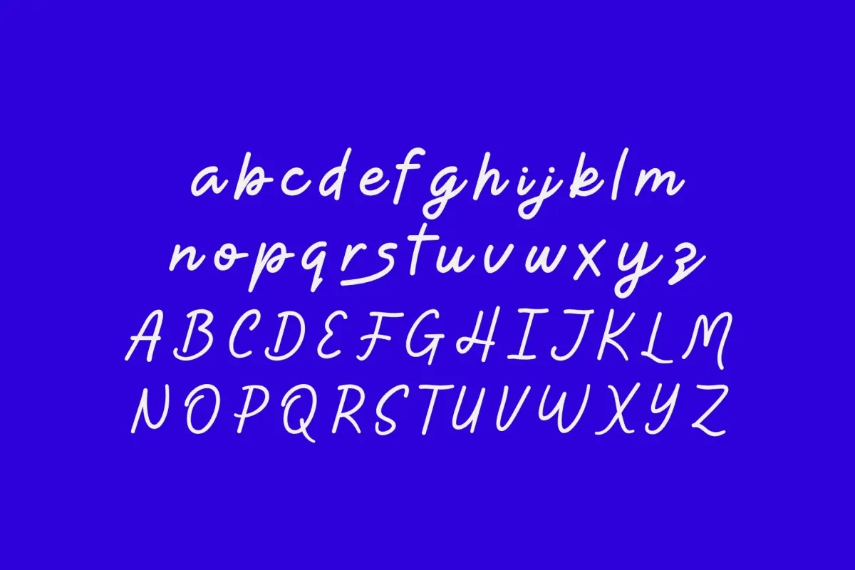 Makers Vision - Casual Script Font