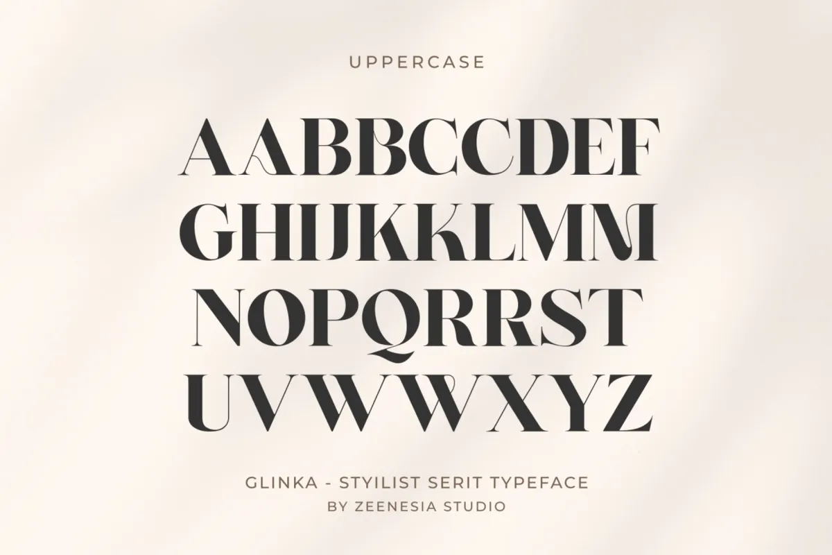 Glinka - Elegant Serif Font