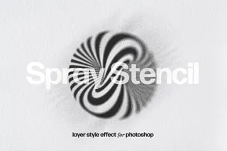 Spray Stencil Layer Style