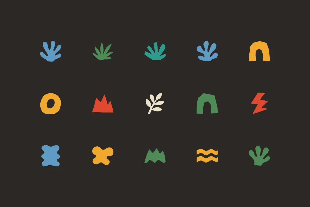 Wildform - Hand-Cut Abstract Shapes