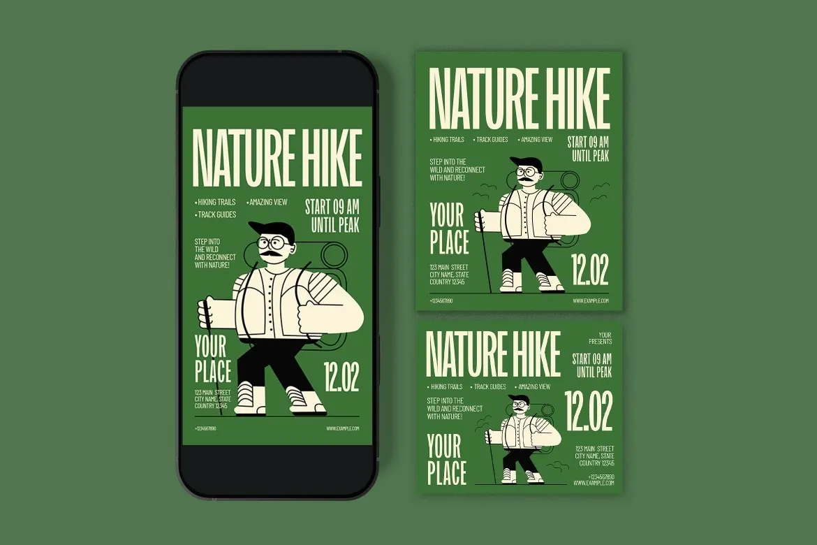 Nature Hike Flyer