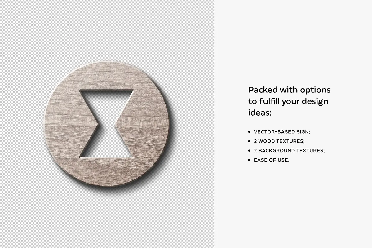 Wooden Sign Mockup Scenes