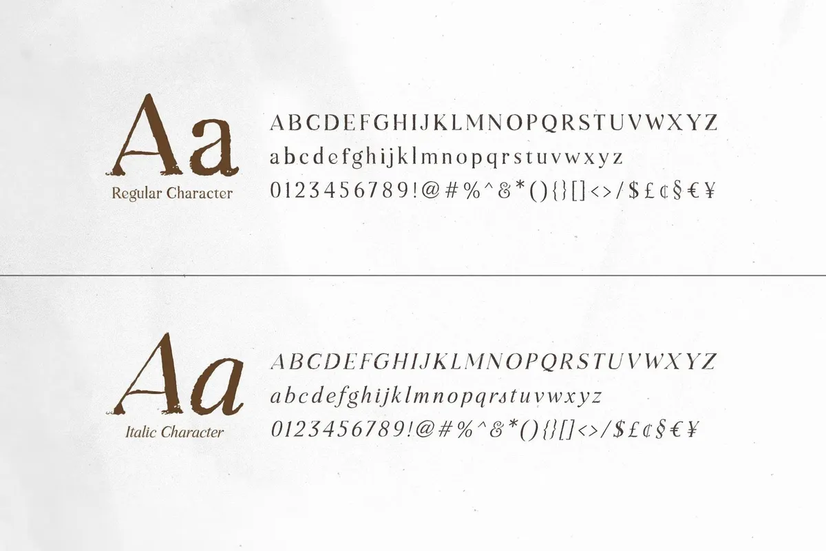 Natural Comforts — Rough Serif