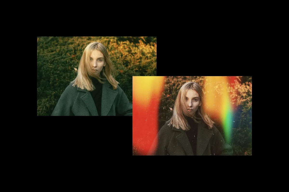 Light Leaks Photo Effect