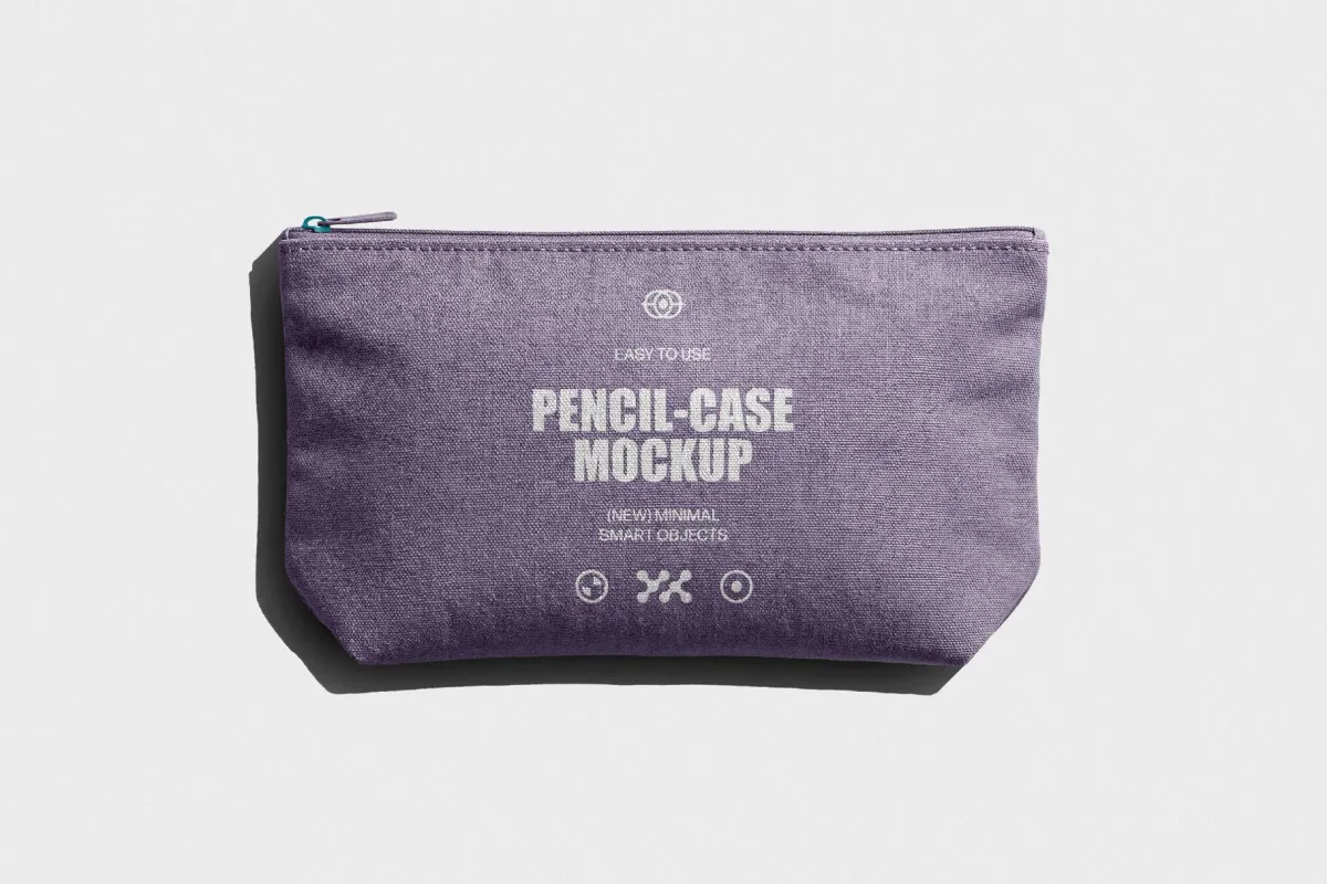 Pencil Case Mockup