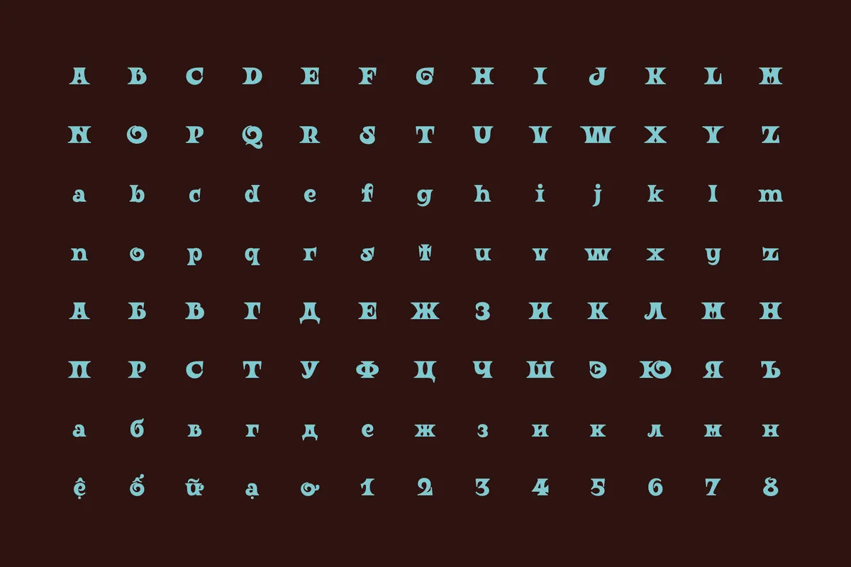 Ouroboros — Free Art Nouveau Display Font