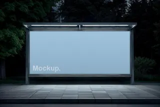 Bus Stop Mockup