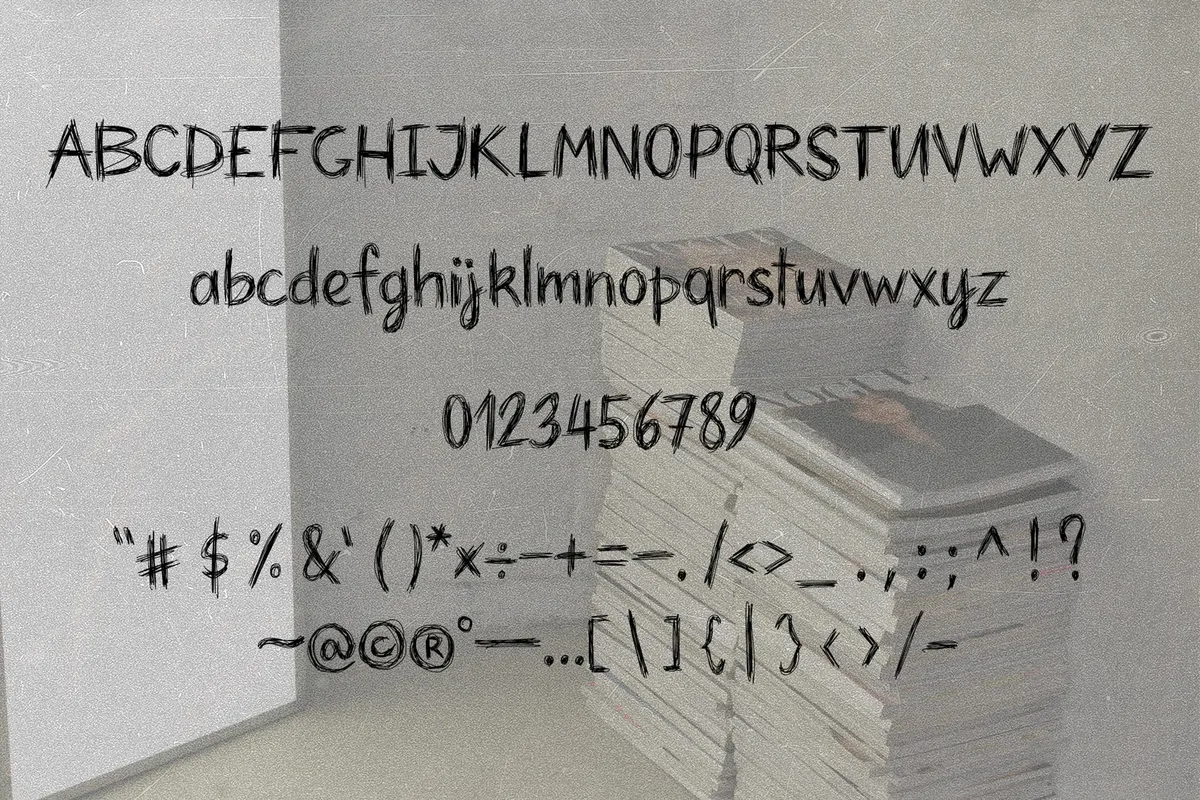 FEISTY — Scribble Handwriting Font
