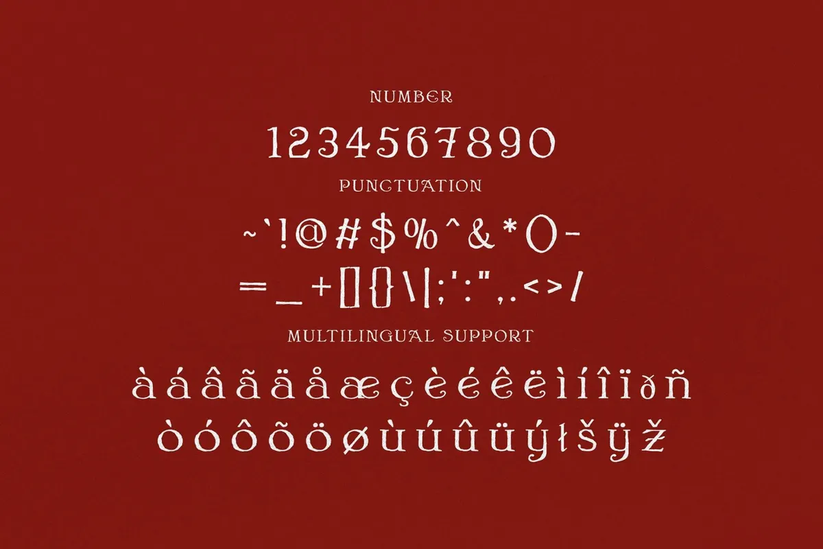 Winter Veil - Festive Serif Typeface