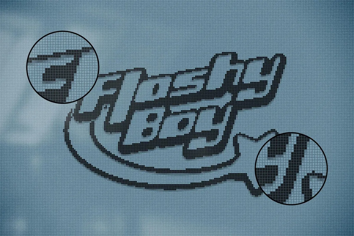 LCD Screen Text & Logo Effect