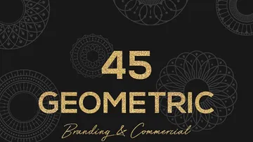 45 Geometric Vector Shapes