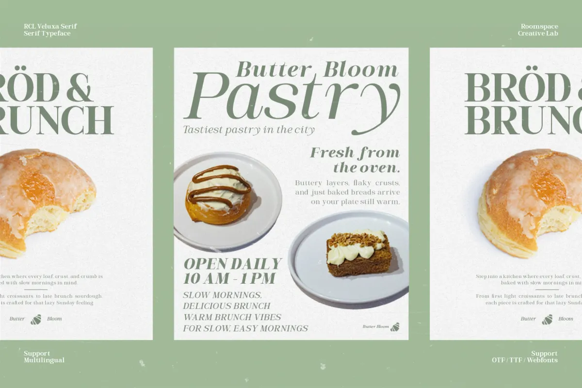 Veluxa Serif – Elegant Branding Serif Font