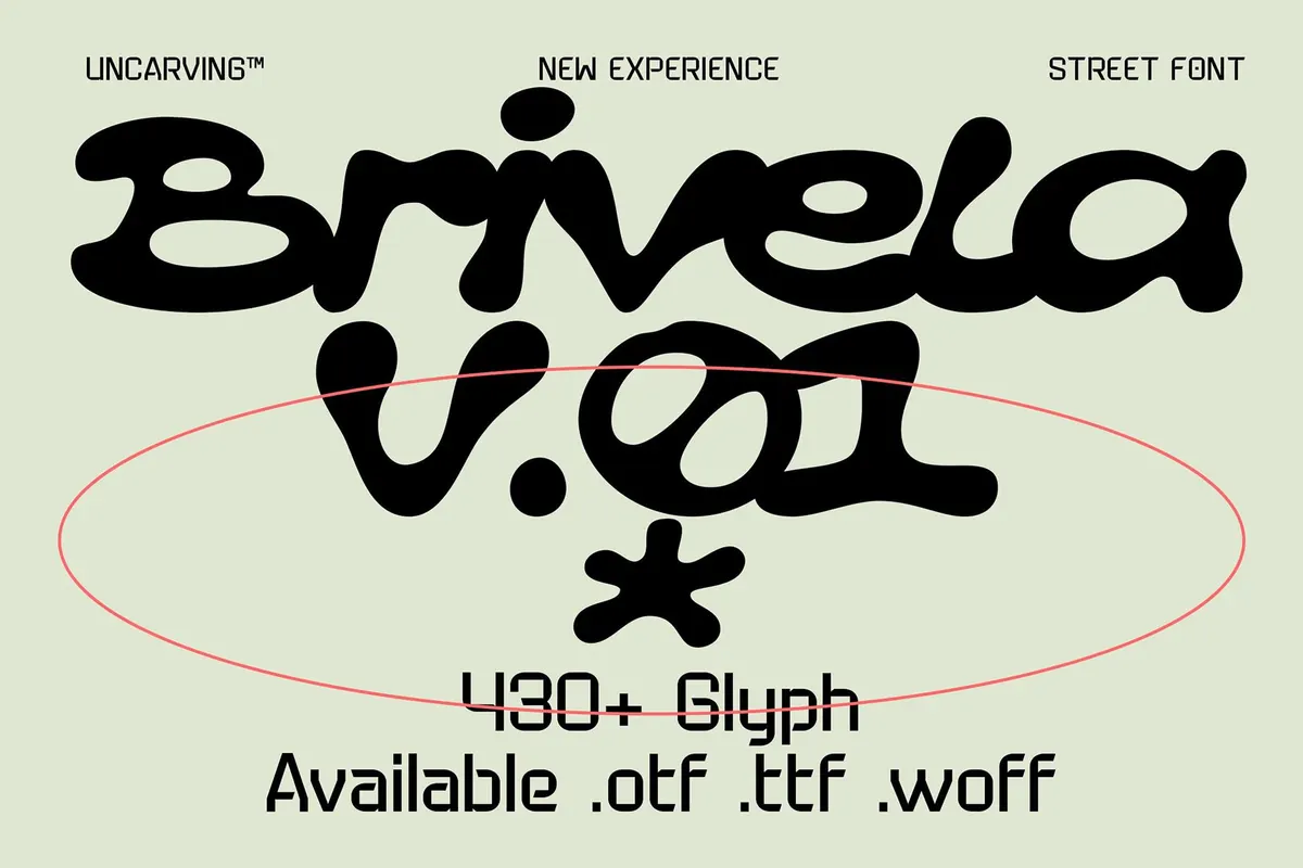 Brivela - Display Font