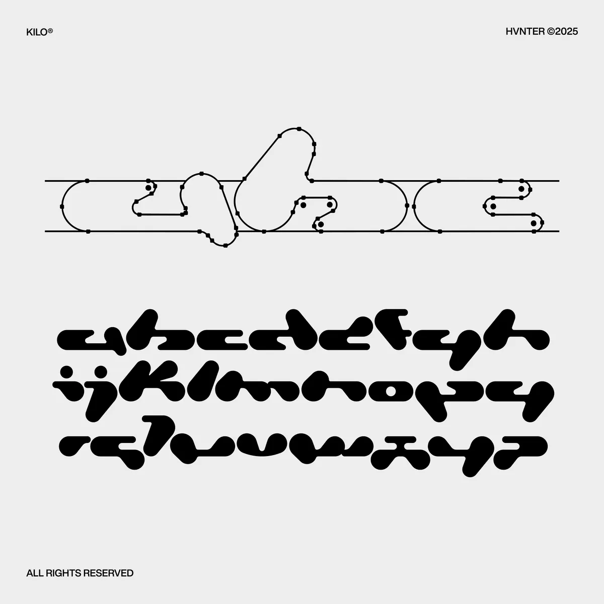 Kilo Typeface