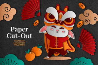 Scissors Wizard: Paper Cutout Effect