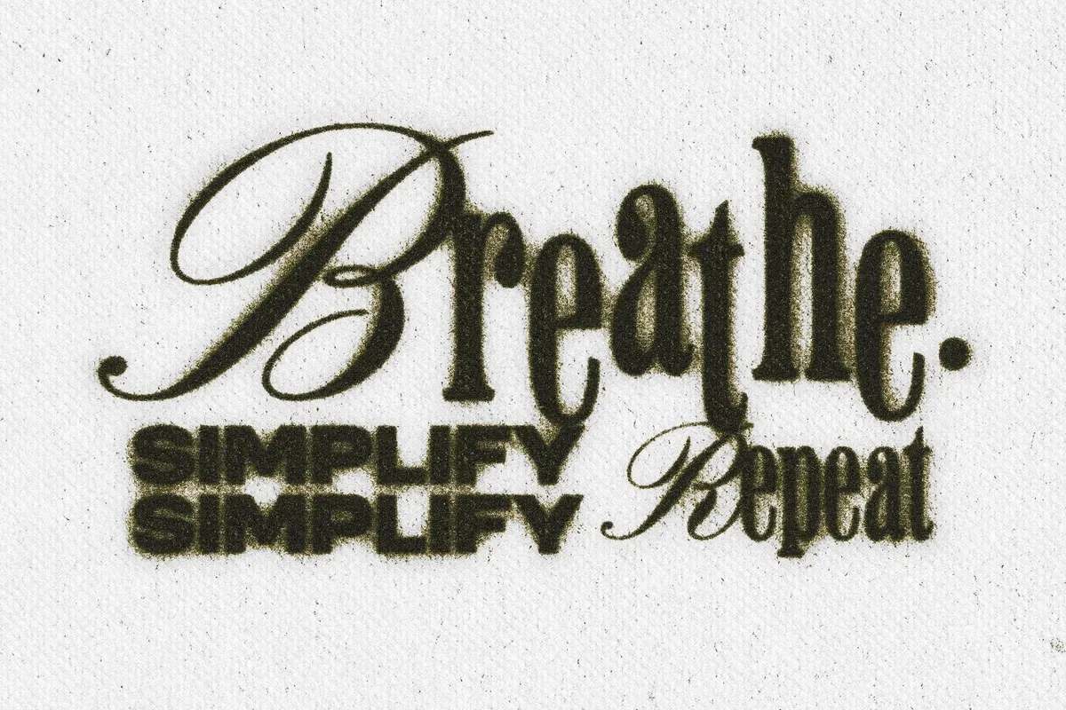 Dirty Print Text & Logo Effect