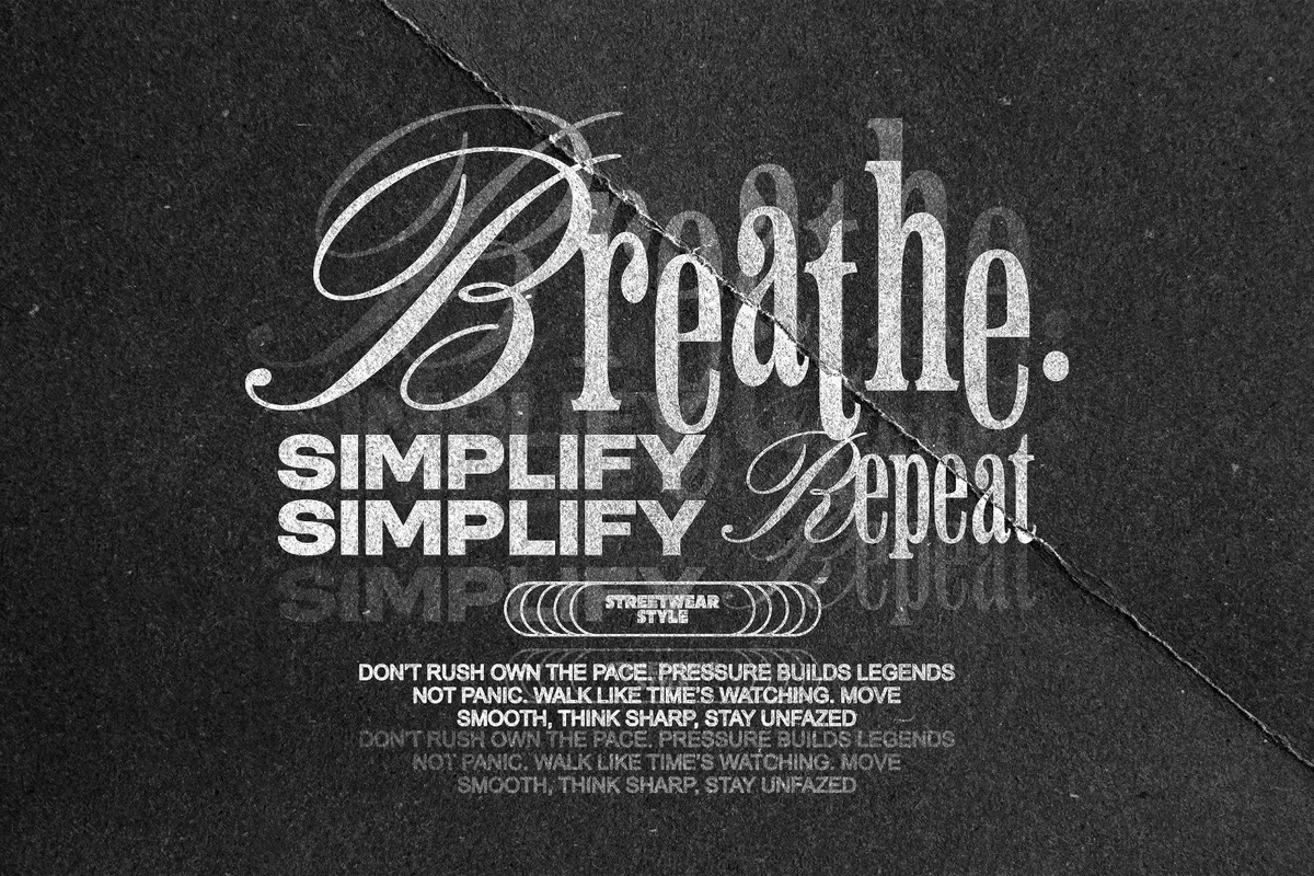 Bad Print Text & Logo Effect