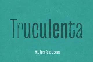 Truculenta Typeface
