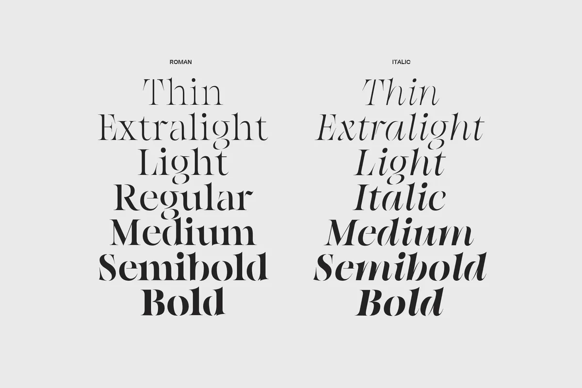 Kiltier - High Contrast Serif Font