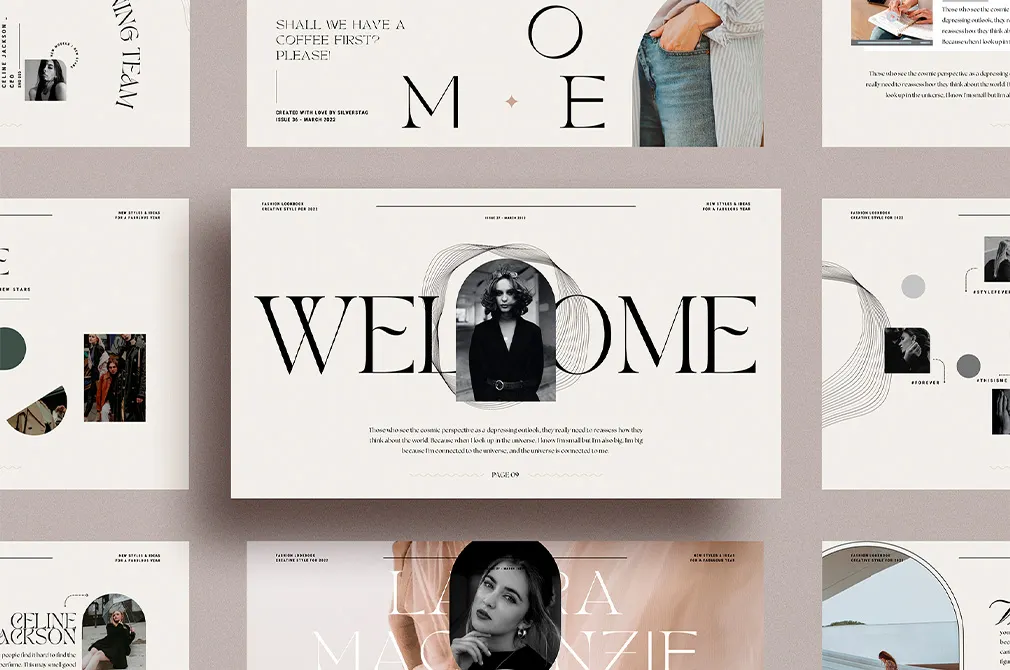 Blanche Canva Presentation Creator