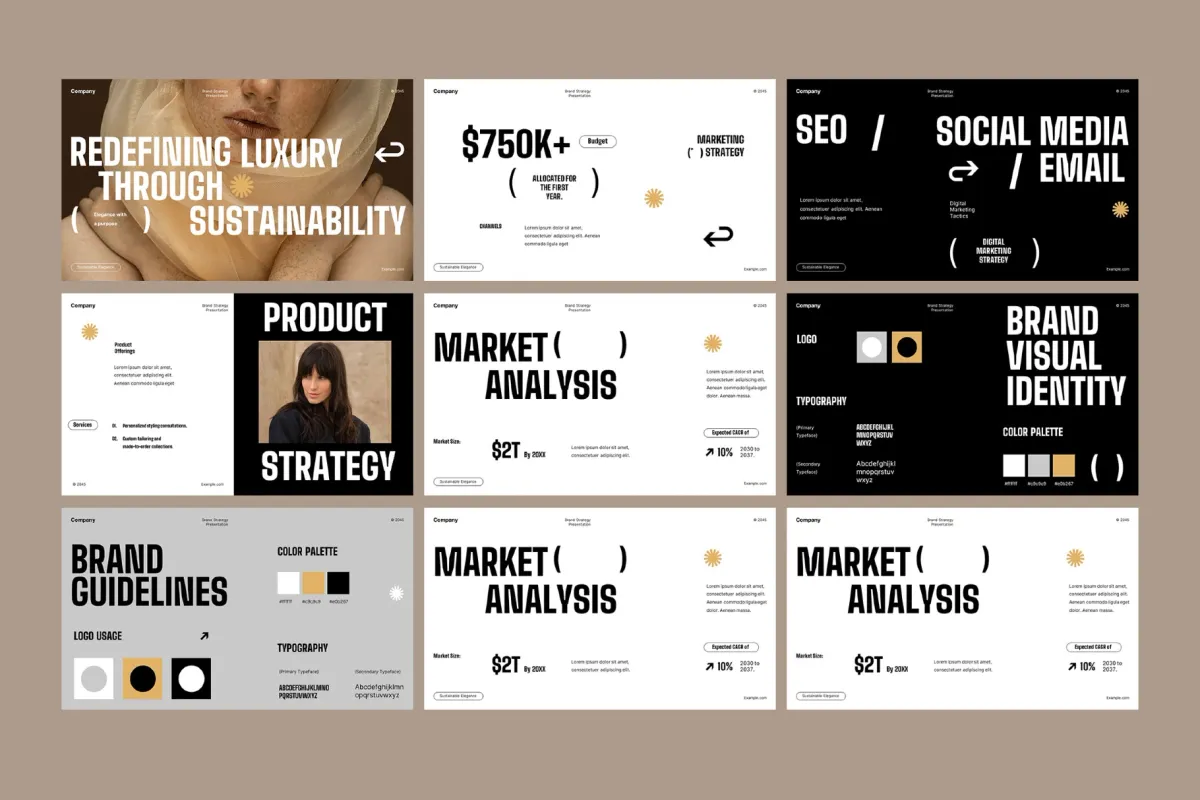 Brand Strategy Presentation - Keynote