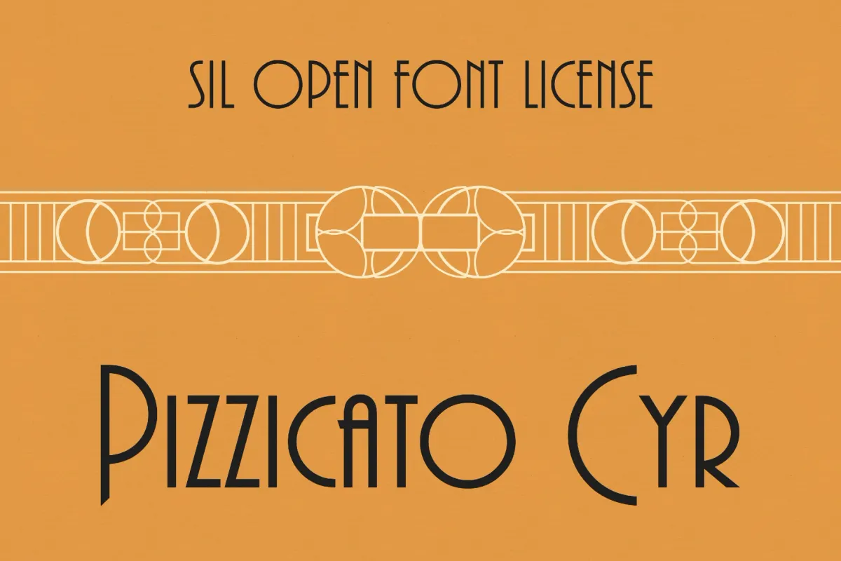 Pizzicato Cyr Font