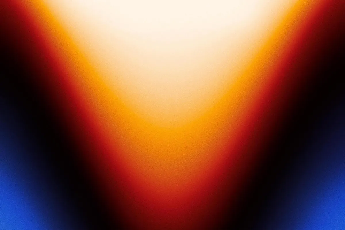 Grainy Contrast Gradient Blend