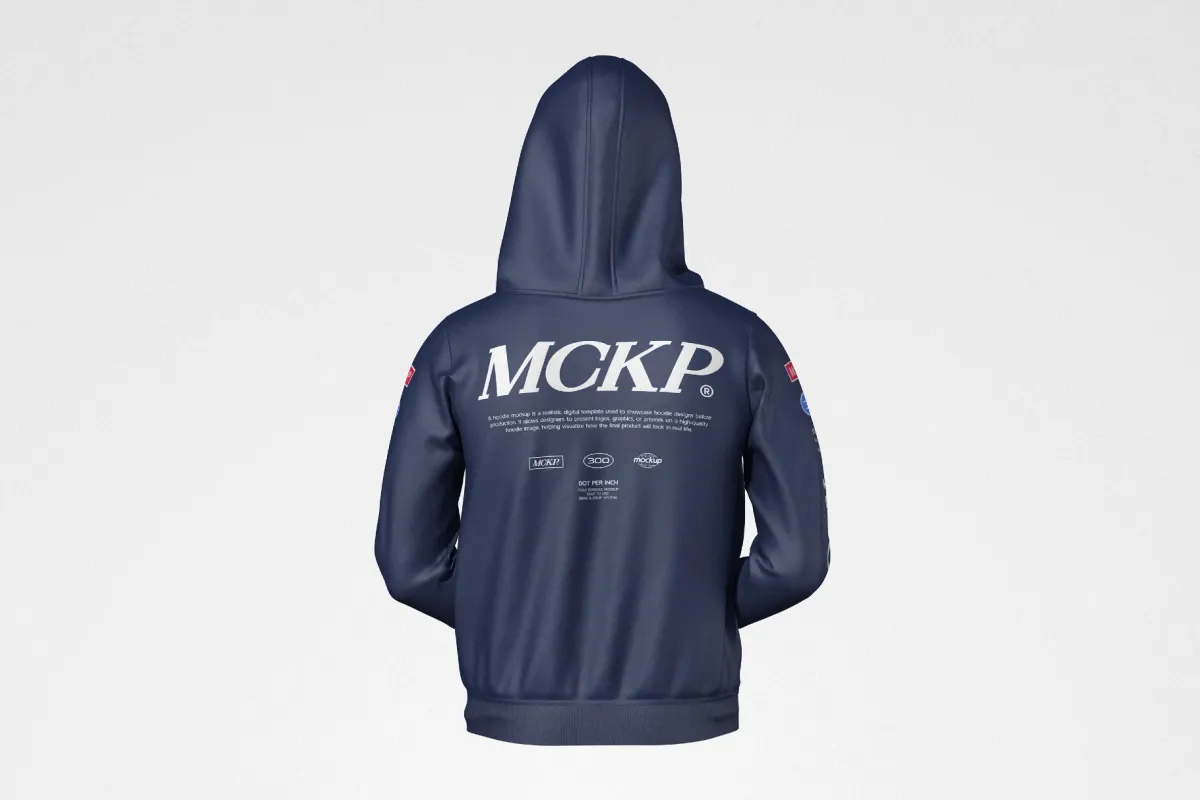 Motorsport Hoodie Mockup