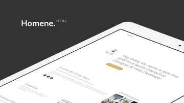 Homene HTML Template
