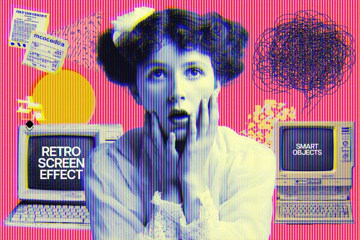 Retro Screen Effect