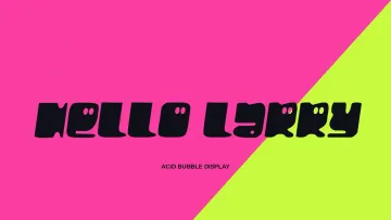 Hello Larry - Free Playful Font