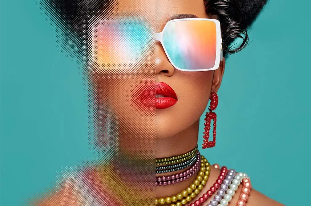 Textured Glass Effect