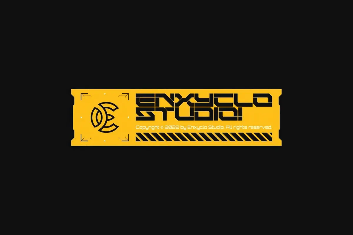 NEMESYS — Futuristic Cyberpunk Font